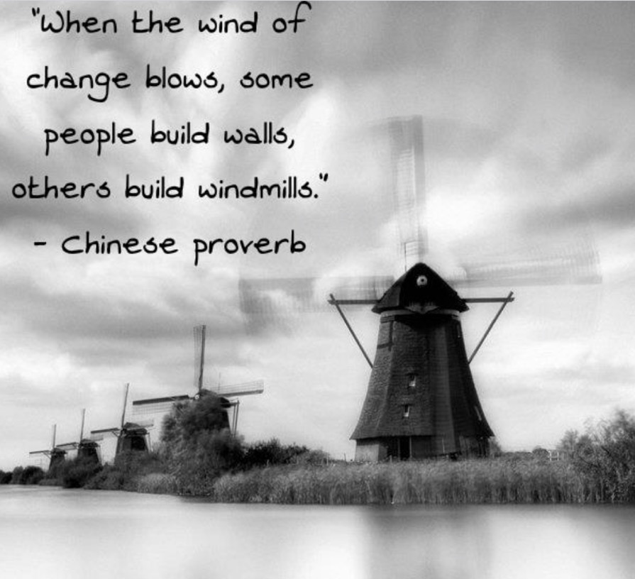 Wenn der Wind des Wandels weht