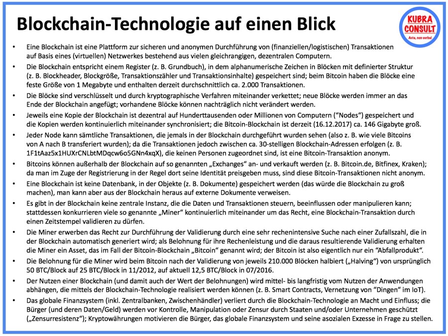 2017-12-17_KuBra Consult - Blockchain-Technologie auf einen Blick (white layout)