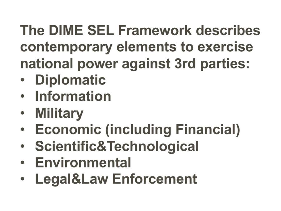DIME SEL-Framework